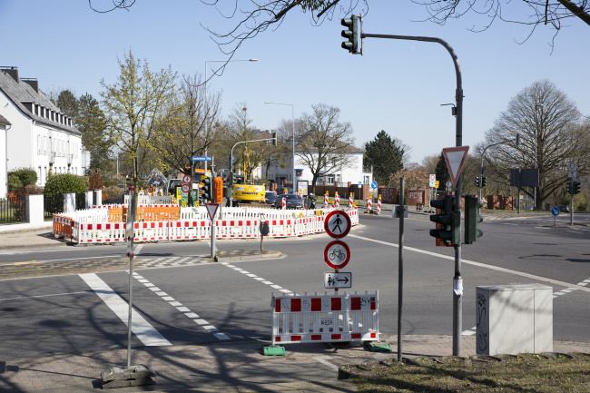 Ulrich Simons - Baustelle L&uuml;tticher Stra&szlig;e / Amsterdamer Ring